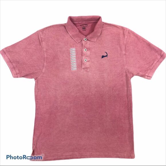 Men’s Beantown Apparel Cape Cod Distressed Polo M‎ - Picture 3 of 6